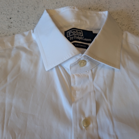 Polo Ralph Lauren White Dress Shirt - Picture 3 of 7
